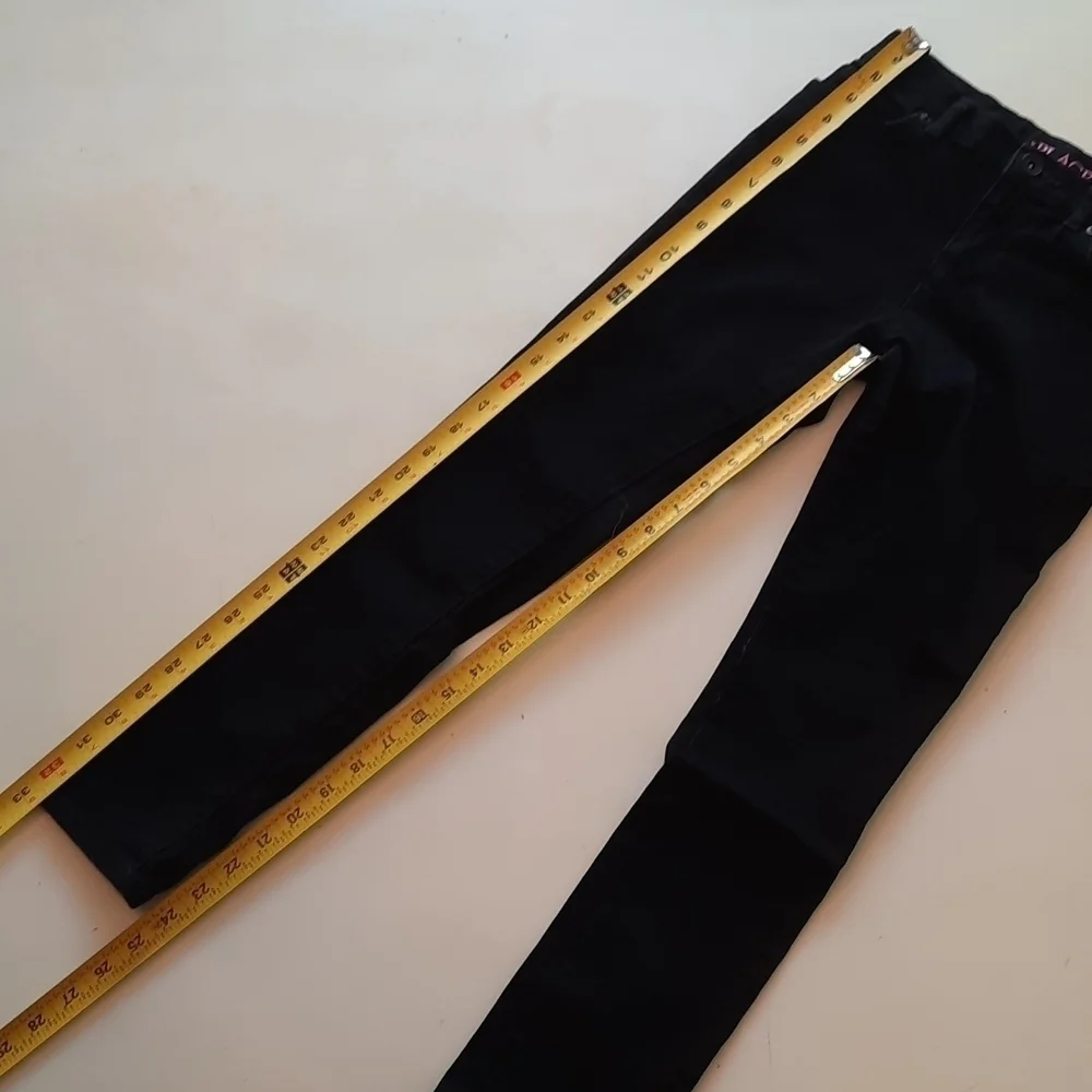 Children's Place size 10 black super skinny adjustable waist jeans